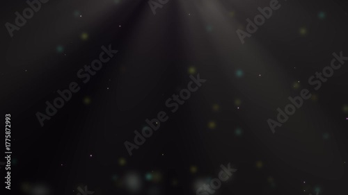 タイトルや表彰式に最適、高級感あふれる光のパーティクル背景3