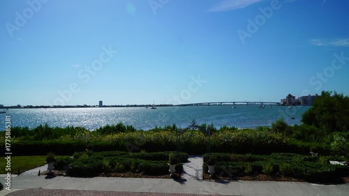 Sarasota, Florida USA - Sep 15, 2025: Marie Selby Botanical Garden and museum at Sarasota	
