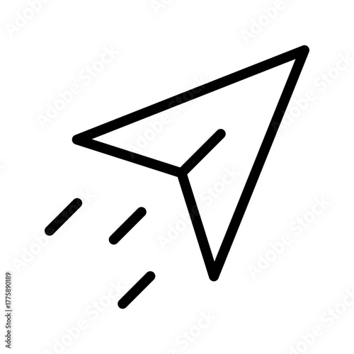 Send icon collection featuring message delivery, share, paper plane, communication, and forward actions in a clean, modern line design style