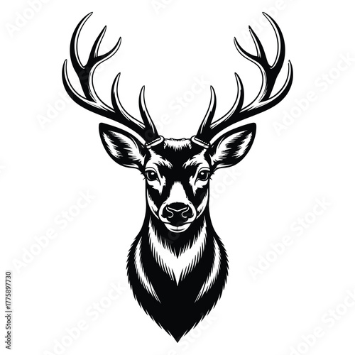 deer head silhouette