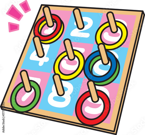 輪投げのおもちゃ