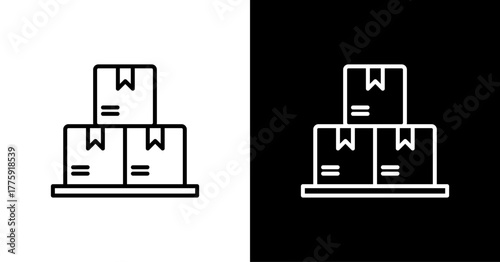 Product  White Icon Set Design