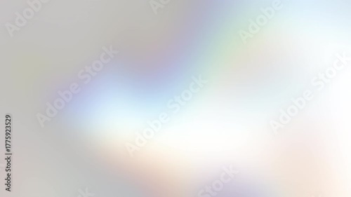 Loop seamless rainbow light effect