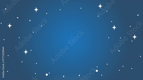 A magical 4K animation of Santa Claus's sleigh and reindeer flying past a glowing full moon. Perfect fantasy footage for Christmas greetings and holiday celebrations.