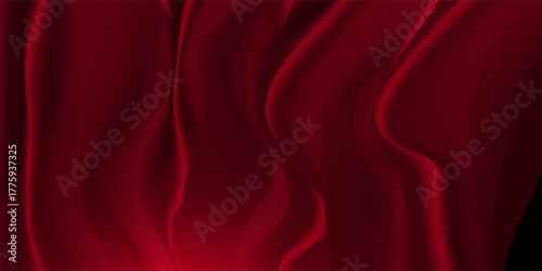 Brightly lit curtains for your background. vector eps10.