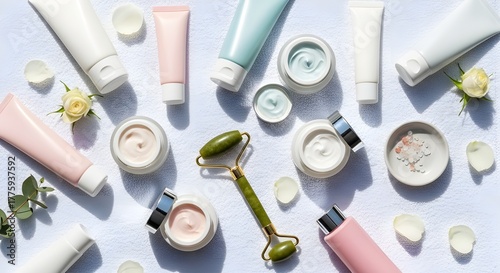 set of cosmetic brushes