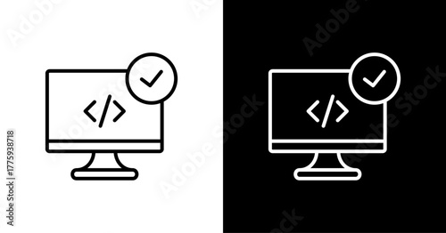Assessment Code  White Icon Set Design