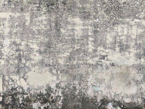 Schilderij op canvas grunge  texture of concrete weathered wall