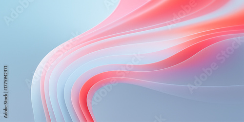 Abstract blue and pink colorful background with dynamic waves, a vibrant design and light pattern for a modern wallpaper concept