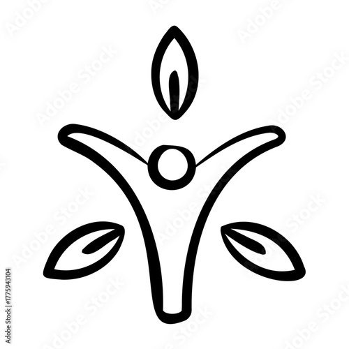 Wellness Icon - Handdrawn