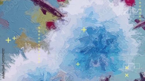 Various oil paintings, flowers, chrysanthemums, streams, landscapes, lakes, pavilions, mountainous areas, plum blossoms