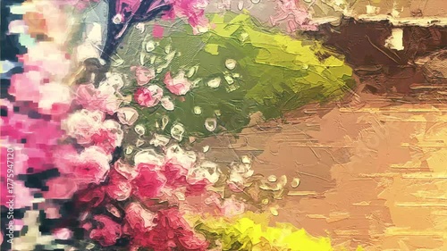 Various oil paintings, flowers, chrysanthemums, streams, landscapes, lakes, pavilions, mountainous areas, plum blossoms