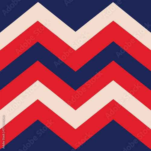 Seamless chevron pattern with wool texture effect