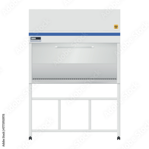 Medical biological safety cabinet for laboratory use designed for safe handling of biological materials