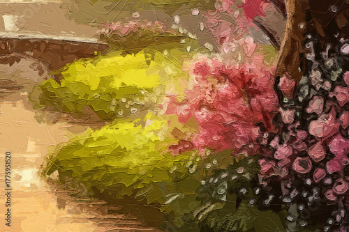 Various oil paintings, flowers, chrysanthemums, streams, landscapes, lakes, pavilions, mountainous areas, plum blossoms