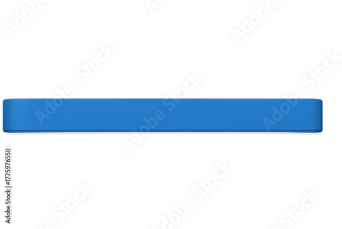 Free Download Blue bar graphic providing a customizable overlay for titles, subtitles, or news banners, isolated on transparent - GFXLoad