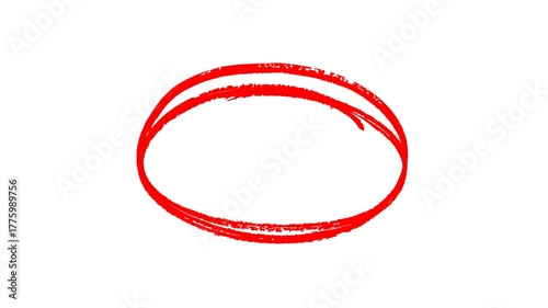 animated hand-drawn black circles. Marker and highlighter style sketch elements for emphasizing content.