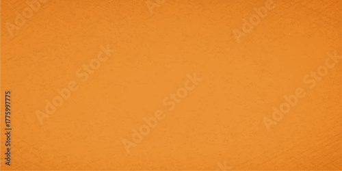 Vintage beige and brown paper texture on a rough orange grunge wall background