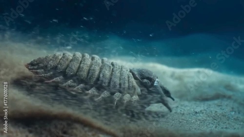 Ancient Sea Creature Underwater | Prehistoric Marine Life | Ocean Floor Fossil Discovery
