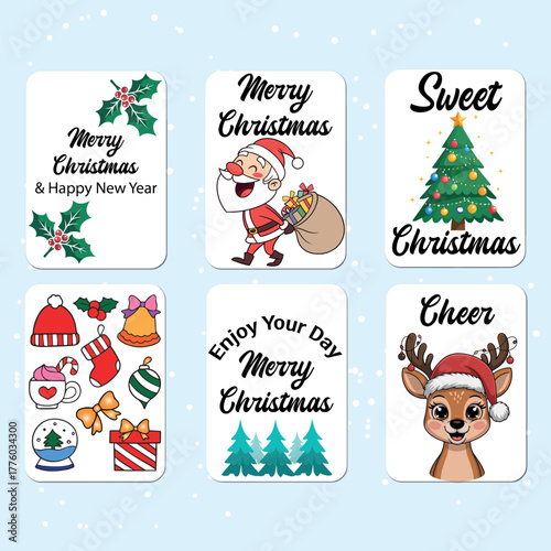 Christmas card design  