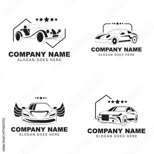 Collection of Automotive Car Logo Designs