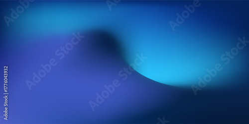 Modern blue blurred gradients background design abstract art simple