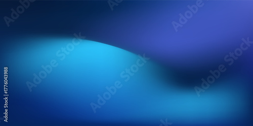 Modern blue blurred gradients background design abstract art
