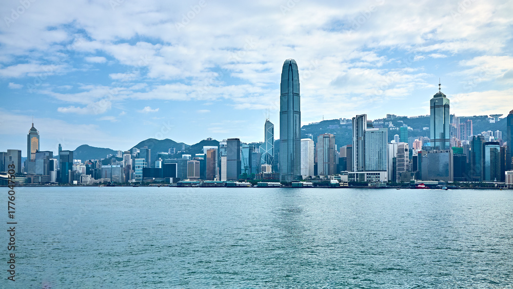 Fototapeta premium Hong Kong city skyline