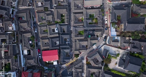 Autumn Morning at Jeongdok Library and Bukchon Hanok Village, Seoul, South Korea