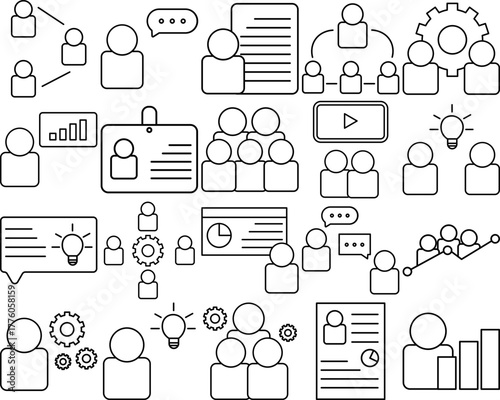 Business Training Icon 