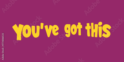 vector illustration self confidence inspirational banner