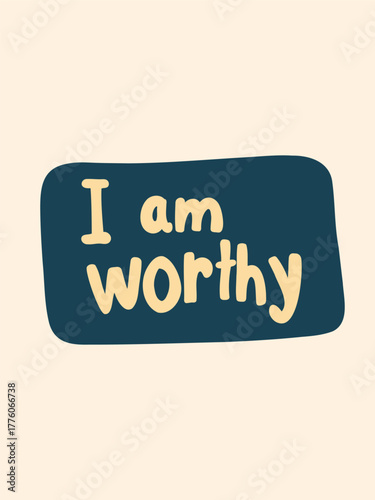 vector illustration self love inspirational typography