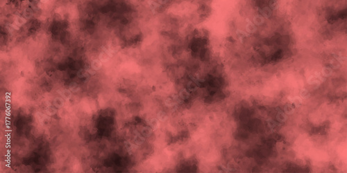 Abstract red background with fiery texture, dark cloud design, and orange motion in the sky