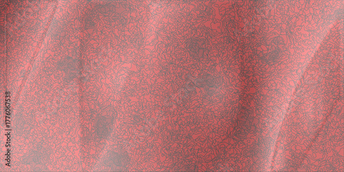 Abstract red grunge texture backdrop with a vintage worn paint and rusty metal appearance