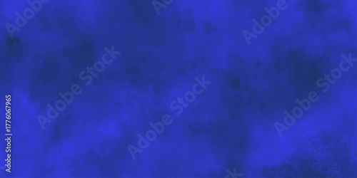 Bright blue abstract background with sun rays, cloud texture, and a dark space pattern