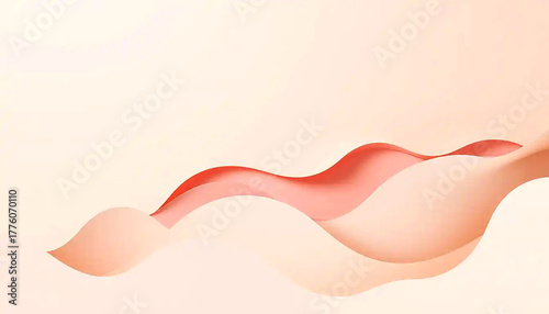 paper cut layered shapes, soft shadows, clean pastel tones, 3D layered paper craft, modern minimal style, high resolution.
