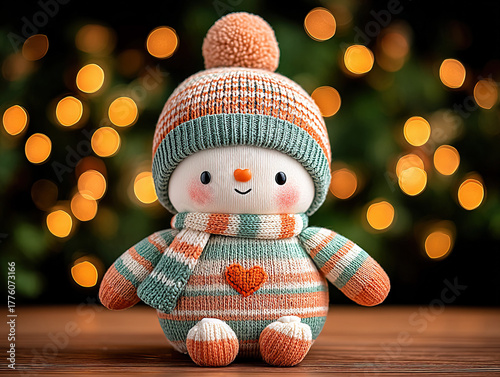 a Christmas doll