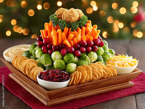 creative vegetable Christma...