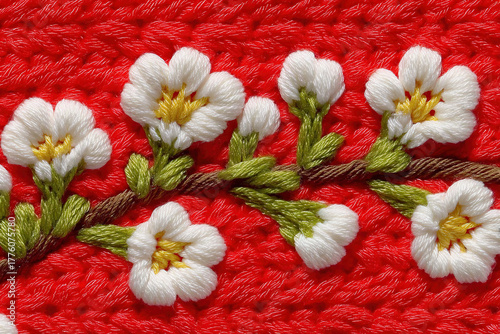 Christmas crochet design wh...