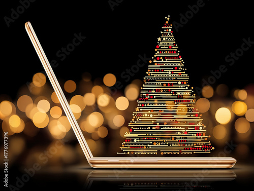 modern tech Christmas