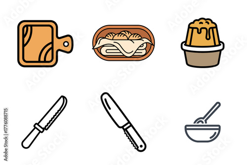 Diverse Head Adornment, Technology & Nature Icons: Crown, VR Headset, Floral Wreath, Piercings, Hair Bun, Flowers