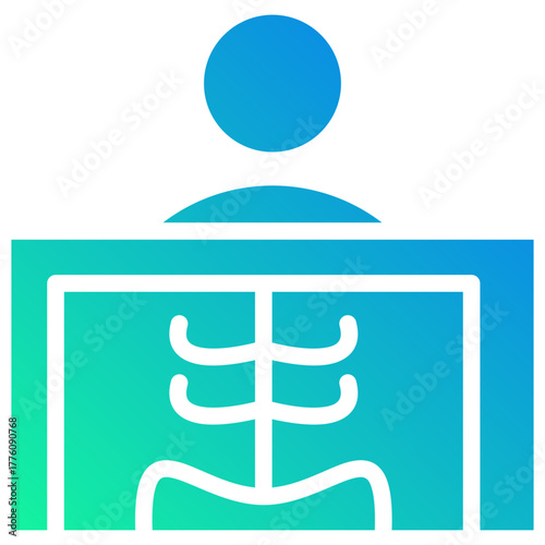 radiology gradient fill icon