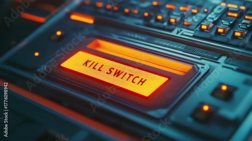 Kill switch on a computer panel