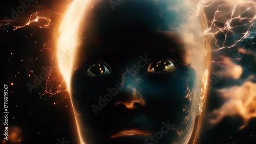 View of android brain