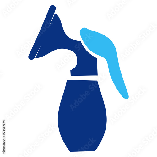 Breast pump dual color