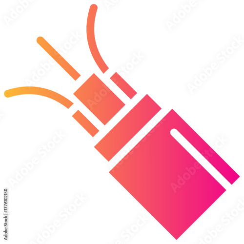 fiber optic gradient fill icon