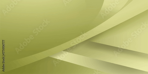 Luminous Chartreuse Waves