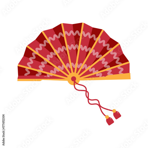 Lunar New Year Folding Fan