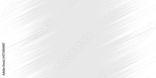 Dot white gray wave light technology texture background. Abstract big data digital concept.