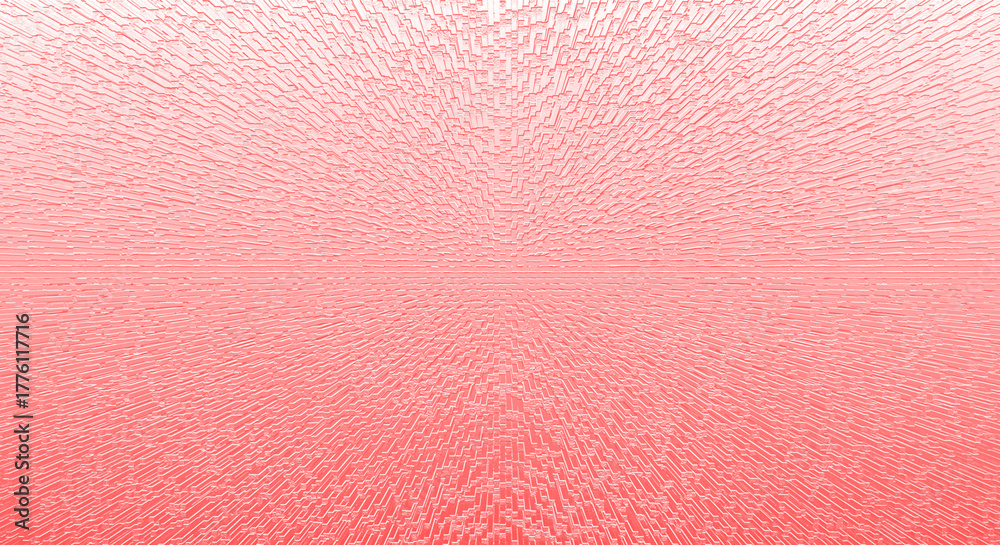 Fototapeta premium 3D Pink Abstract Geometric Texture Background with Modern Lines Pattern
